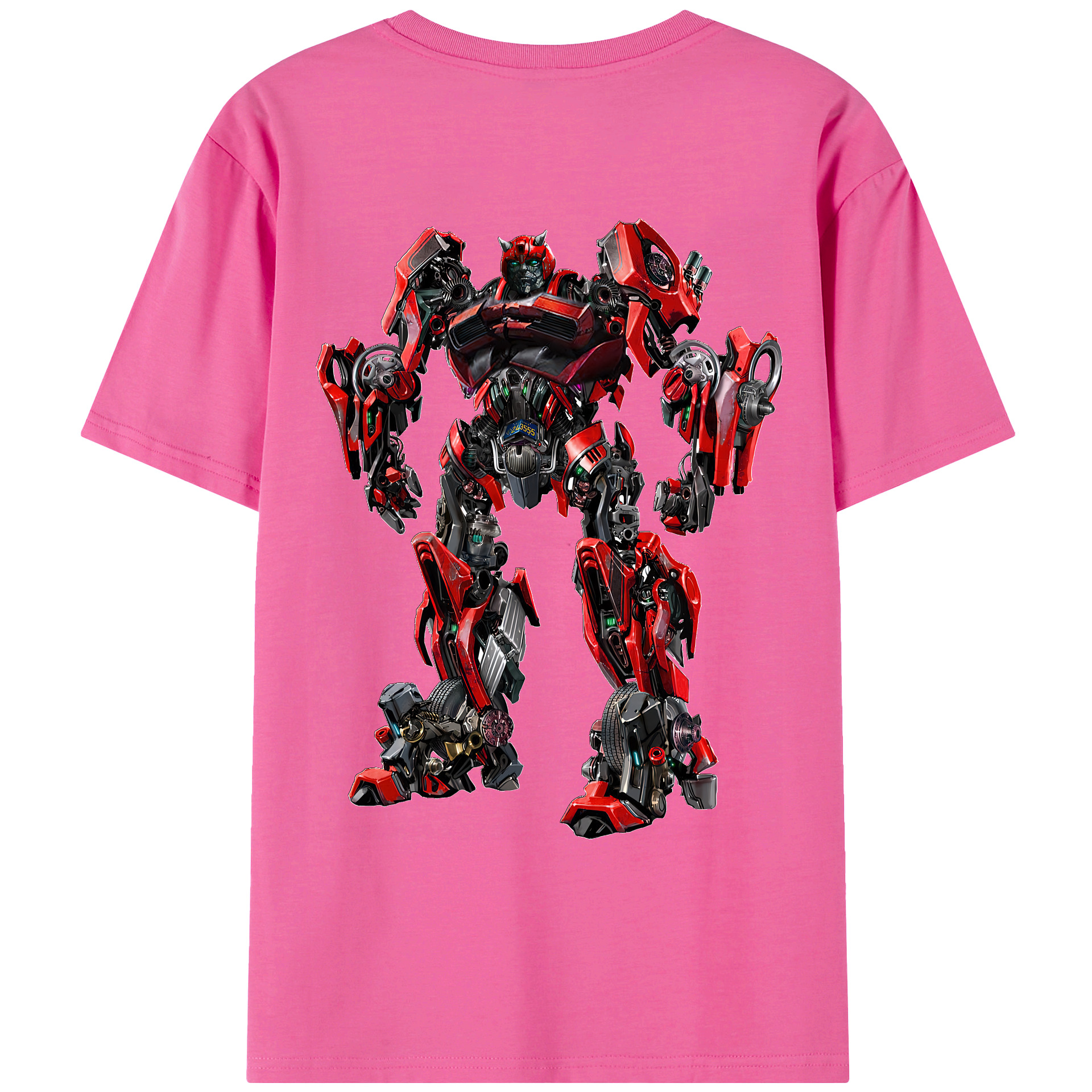 （画像用） Transformers トランスフォーマー レディース半袖Tシャツ(バックプリント)